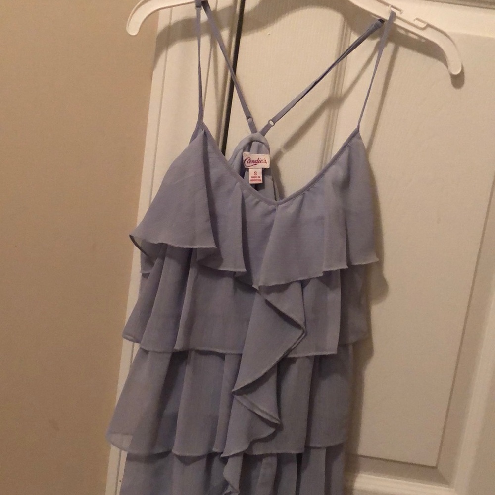 Small baby blue candies tank